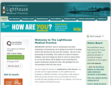 Tablet Screenshot of lighthousepractice.co.uk